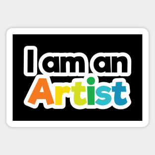 I am an Artist | Black Magnet